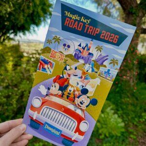 Disneyland Magic Key Road Trip 2026 Air Freshener Set Cars Land DCA Disney